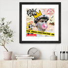 My David by Carole St-Germain on GIANT ART - pink digital david