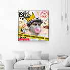 My David by Carole St-Germain on GIANT ART - pink digital david