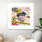 My David by Carole St-Germain on GIANT ART - pink digital david