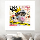 My David by Carole St-Germain on GIANT ART - pink digital david