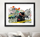 Urban Street by Carole St-Germain on GIANT ART - red digital police