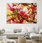 Connection by Mary McLorn Valle on GIANT ART - green floral