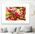 Connection by Mary McLorn Valle on GIANT ART - green floral