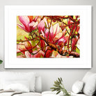 Connection by Mary McLorn Valle on GIANT ART - green floral