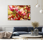 Connection by Mary McLorn Valle on GIANT ART - green floral