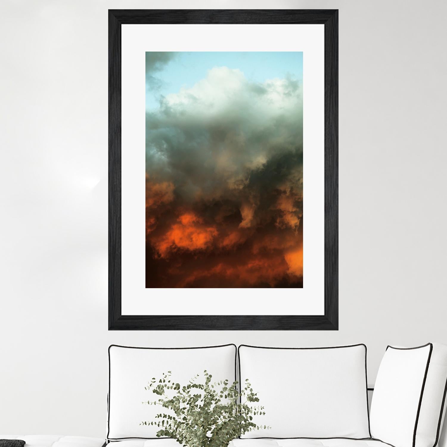 Global Warning by Ivan Ballack on GIANT ART - blue photo art