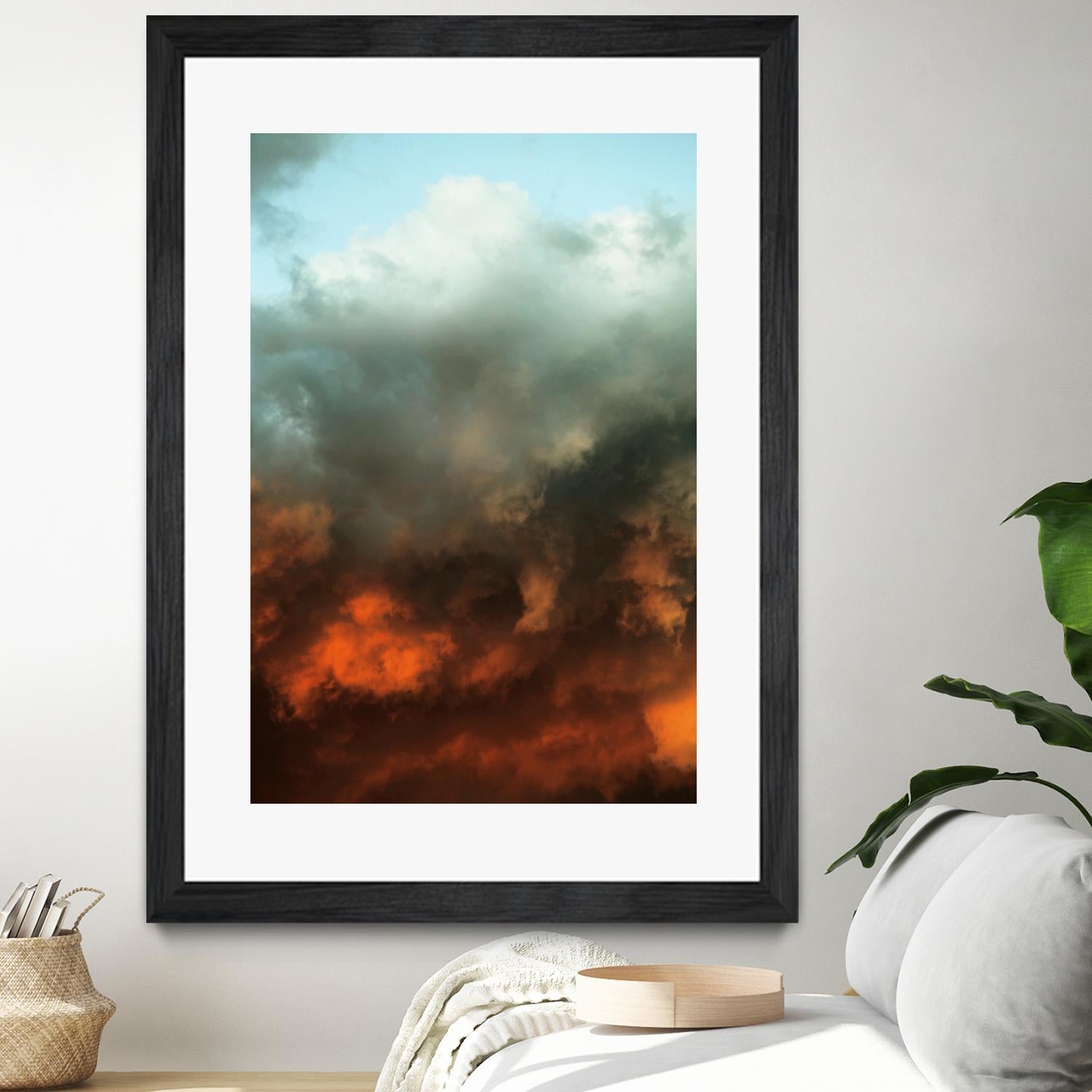 Global Warning by Ivan Ballack on GIANT ART - blue photo art