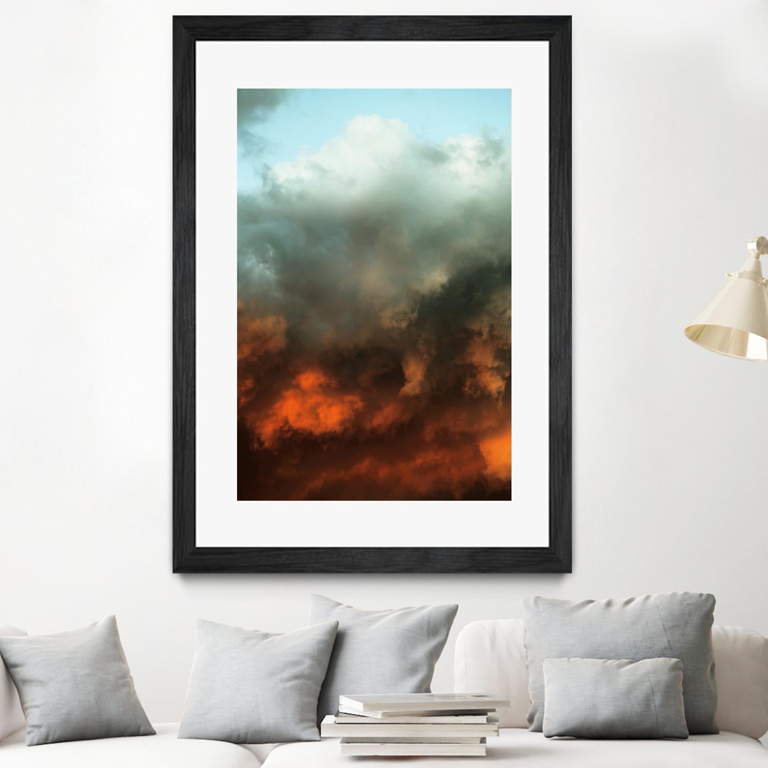 Global Warning by Ivan Ballack on GIANT ART - blue photo art