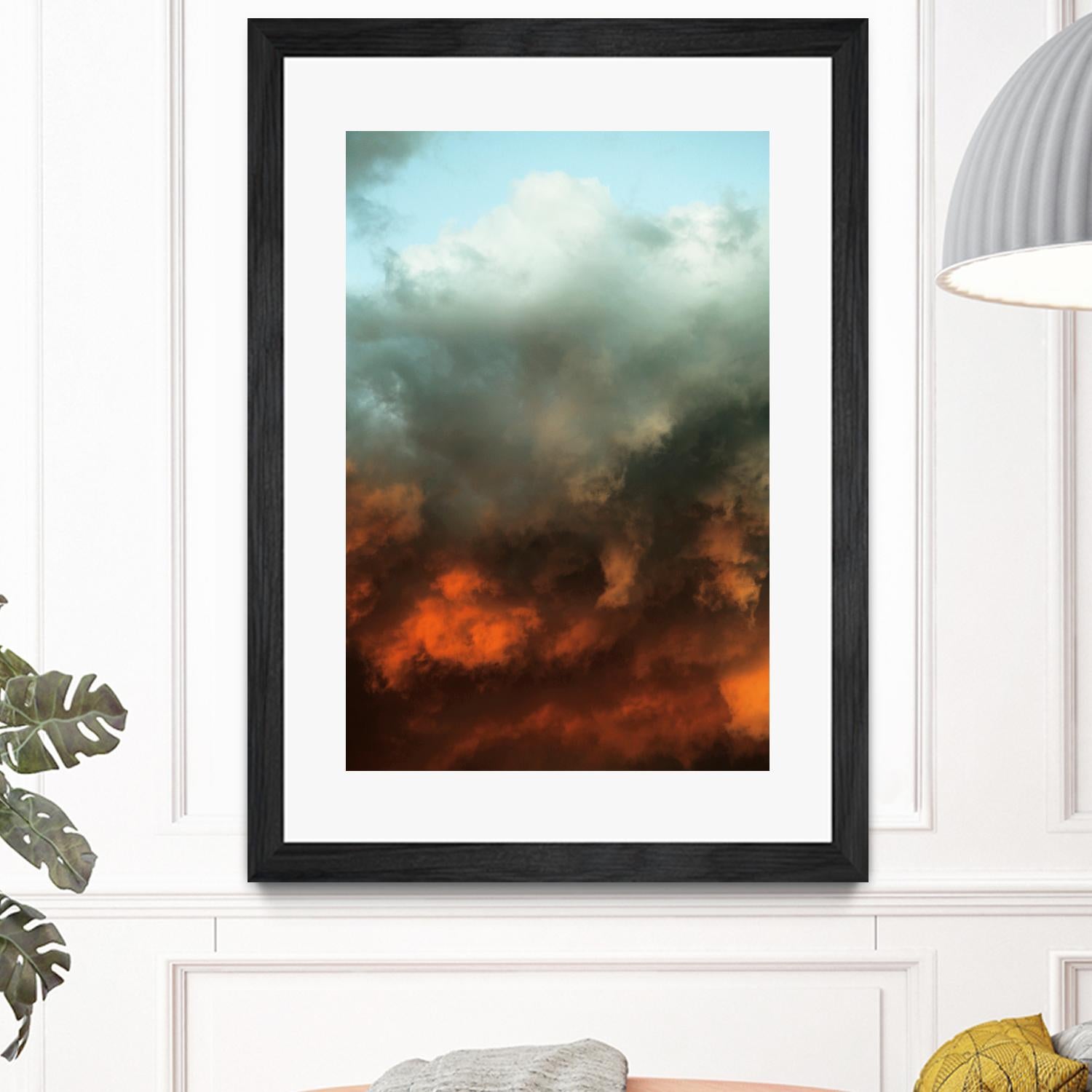 Global Warning by Ivan Ballack on GIANT ART - blue photo art