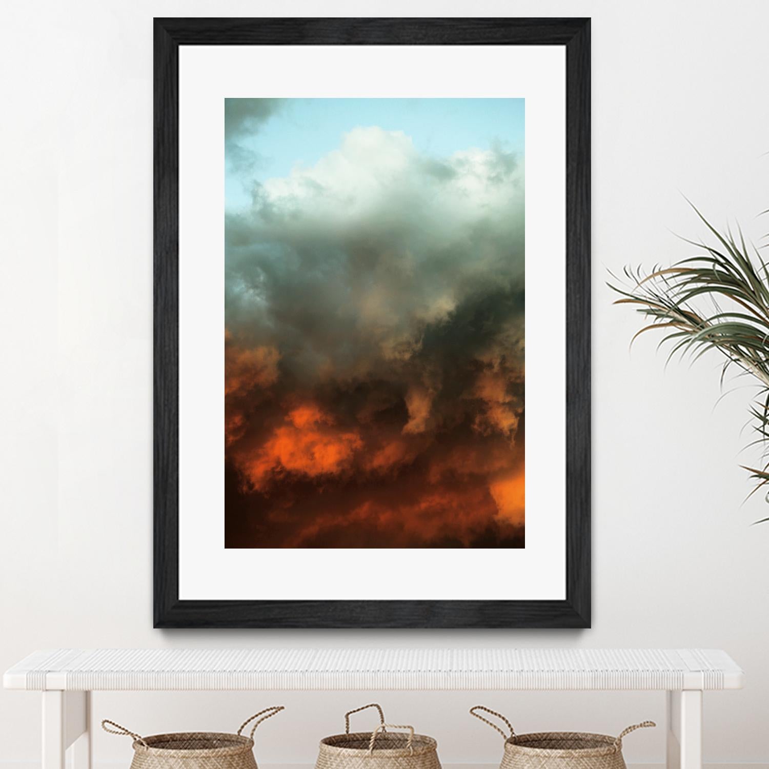 Global Warning by Ivan Ballack on GIANT ART - blue photo art