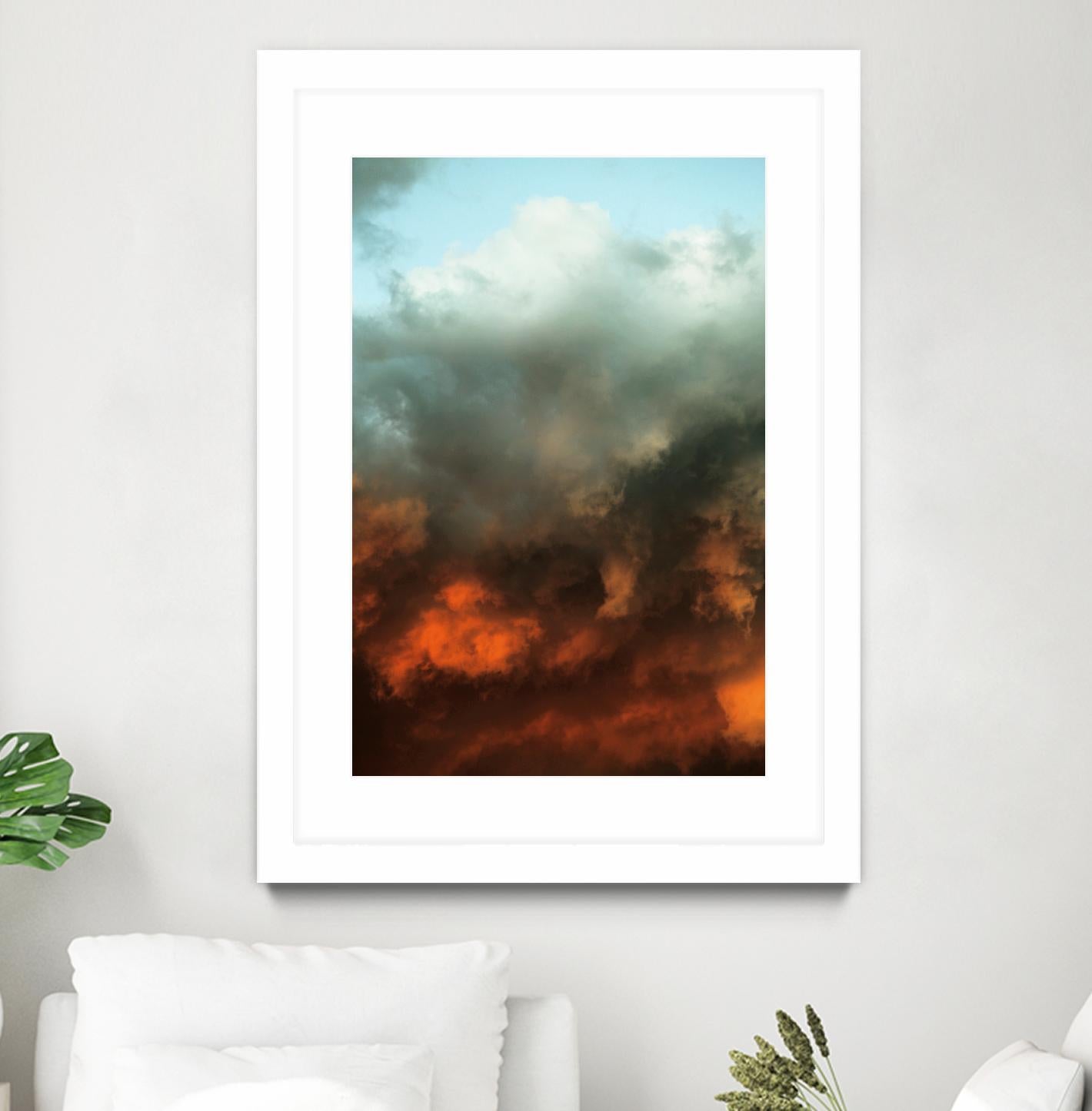 Global Warning by Ivan Ballack on GIANT ART - blue photo art