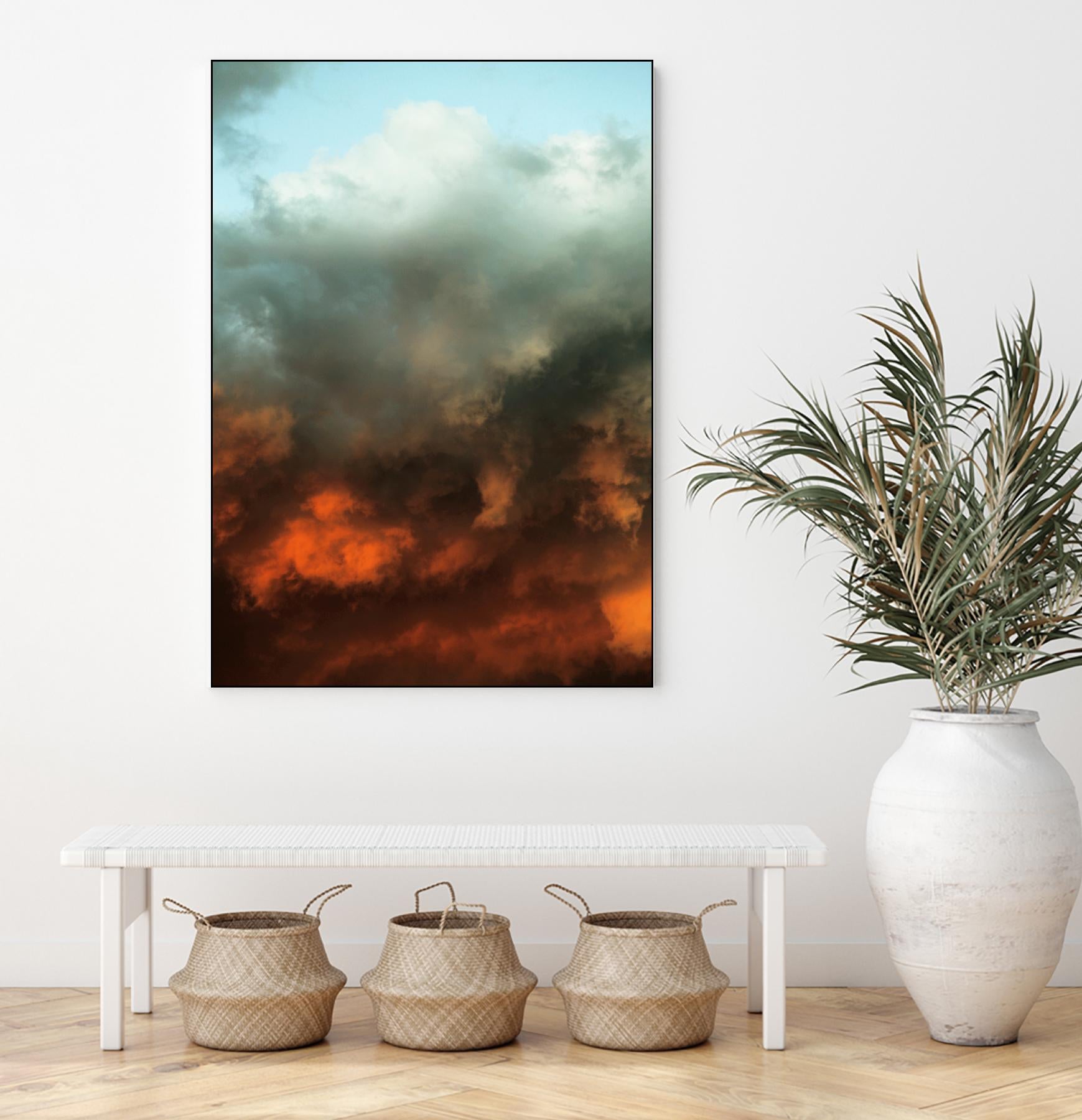 Global Warning by Ivan Ballack on GIANT ART - blue photo art