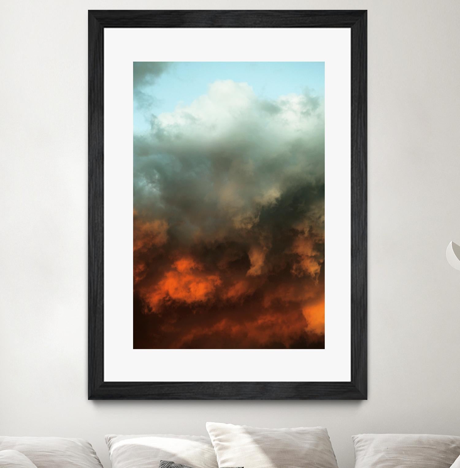 Global Warning by Ivan Ballack on GIANT ART - blue photo art