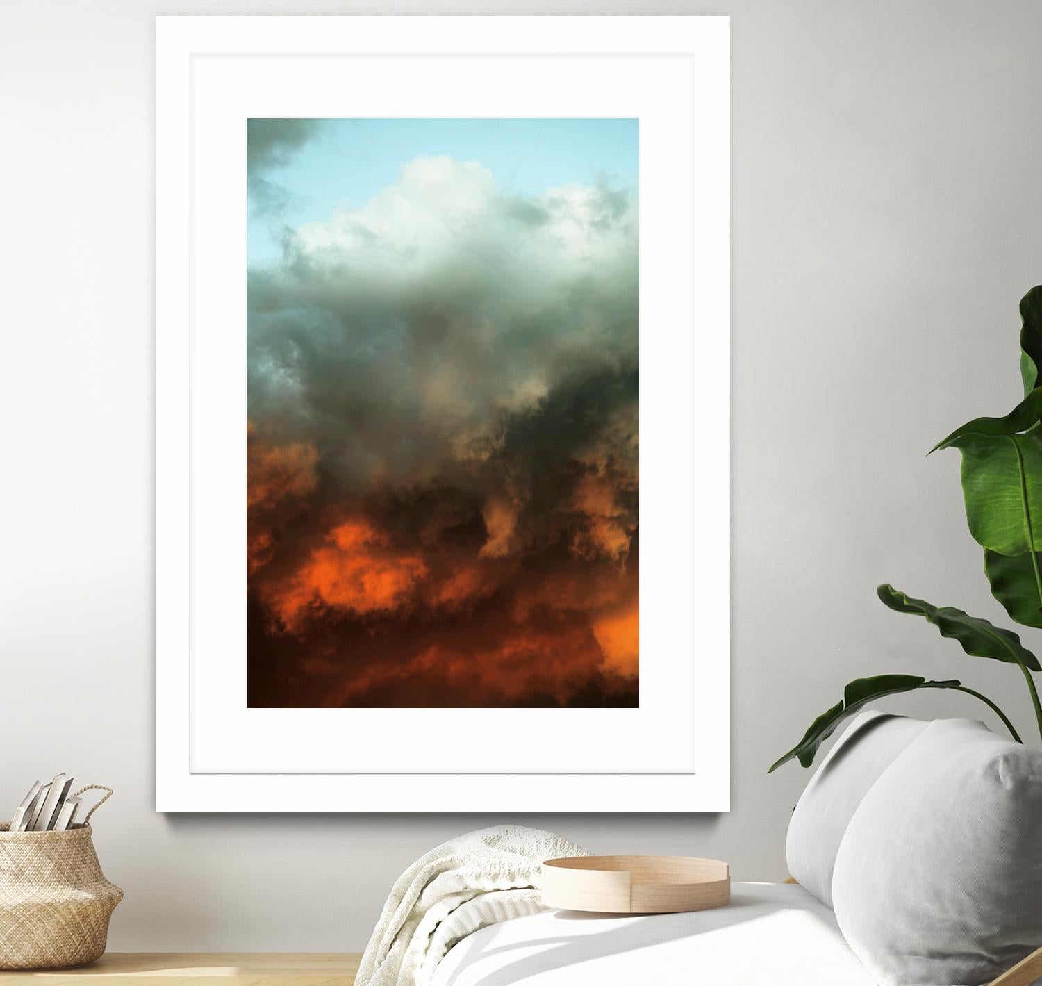 Global Warning by Ivan Ballack on GIANT ART - blue photo art