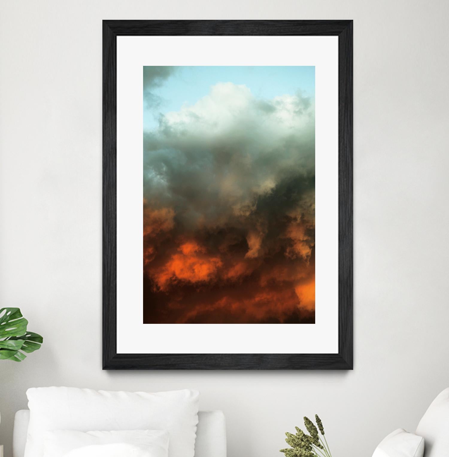Global Warning by Ivan Ballack on GIANT ART - blue photo art