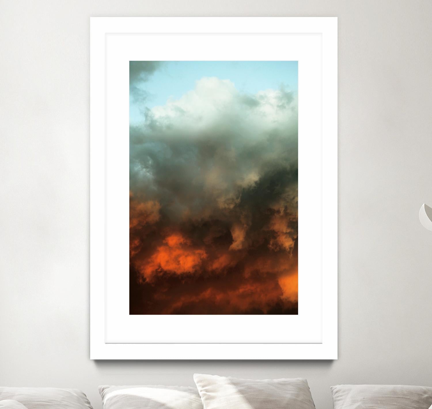 Global Warning by Ivan Ballack on GIANT ART - blue photo art