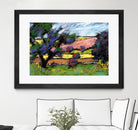Pastel Landscape I by Jacques Clement on GIANT ART - blue landscape