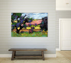 Pastel Landscape I by Jacques Clement on GIANT ART - blue landscape