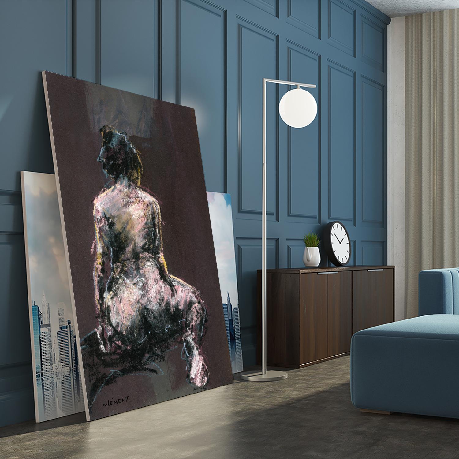 Elvas by Jacques Clement on GIANT ART - beige nude