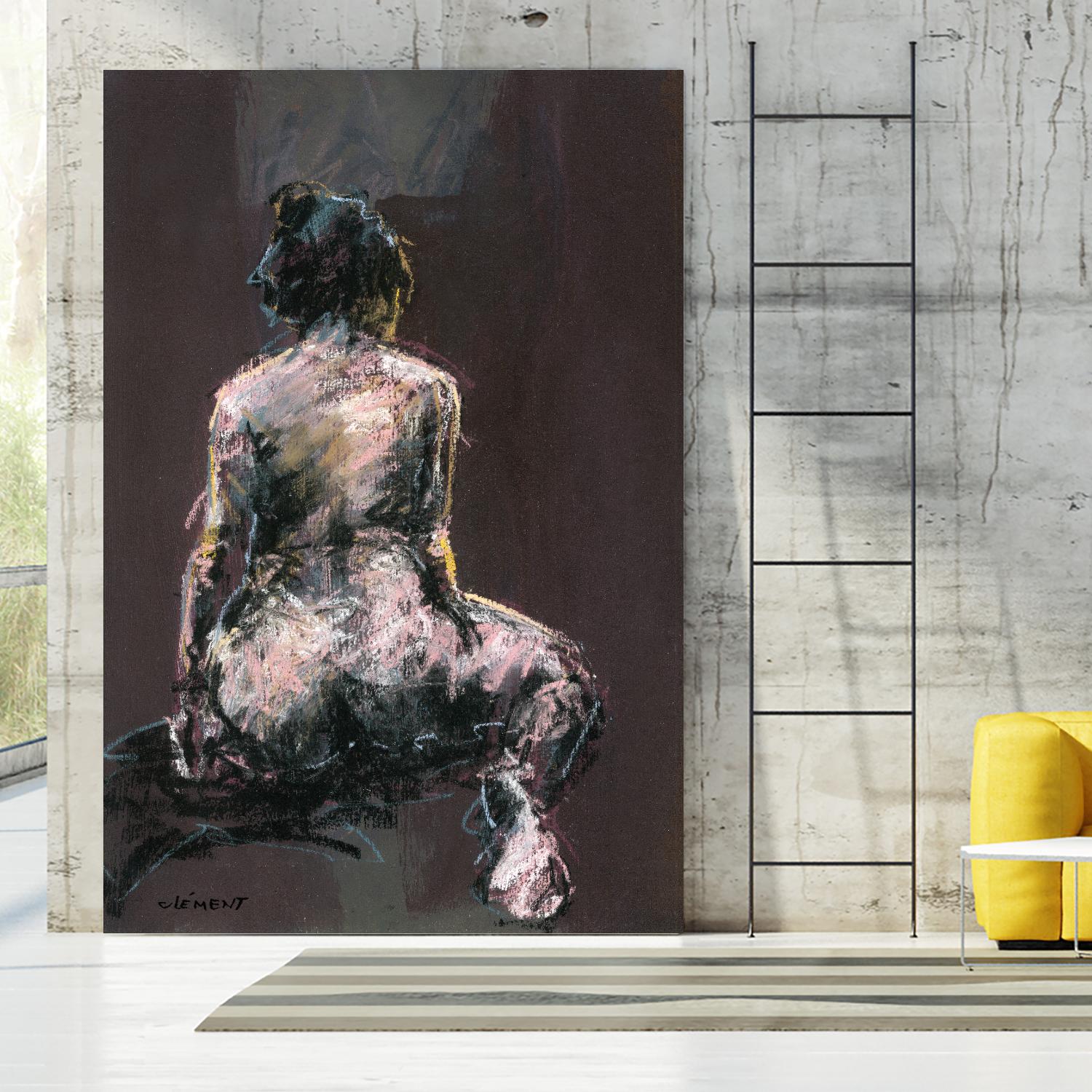 Elvas by Jacques Clement on GIANT ART - beige nude