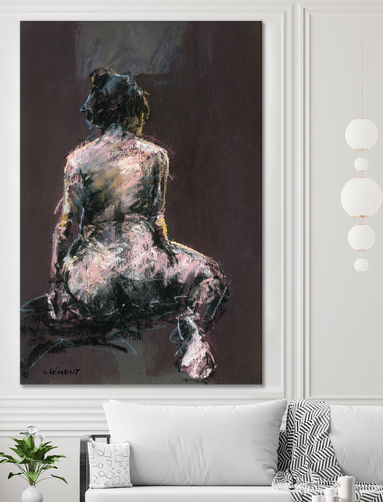 Elvas by Jacques Clement on GIANT ART - beige nude