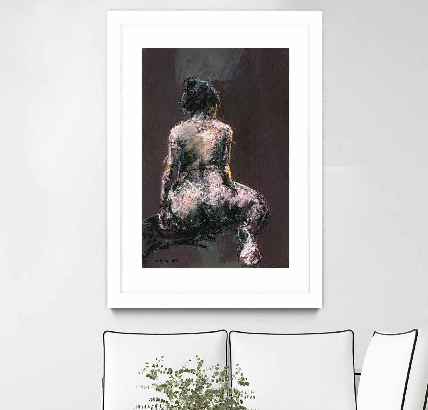 Elvas by Jacques Clement on GIANT ART - beige nude