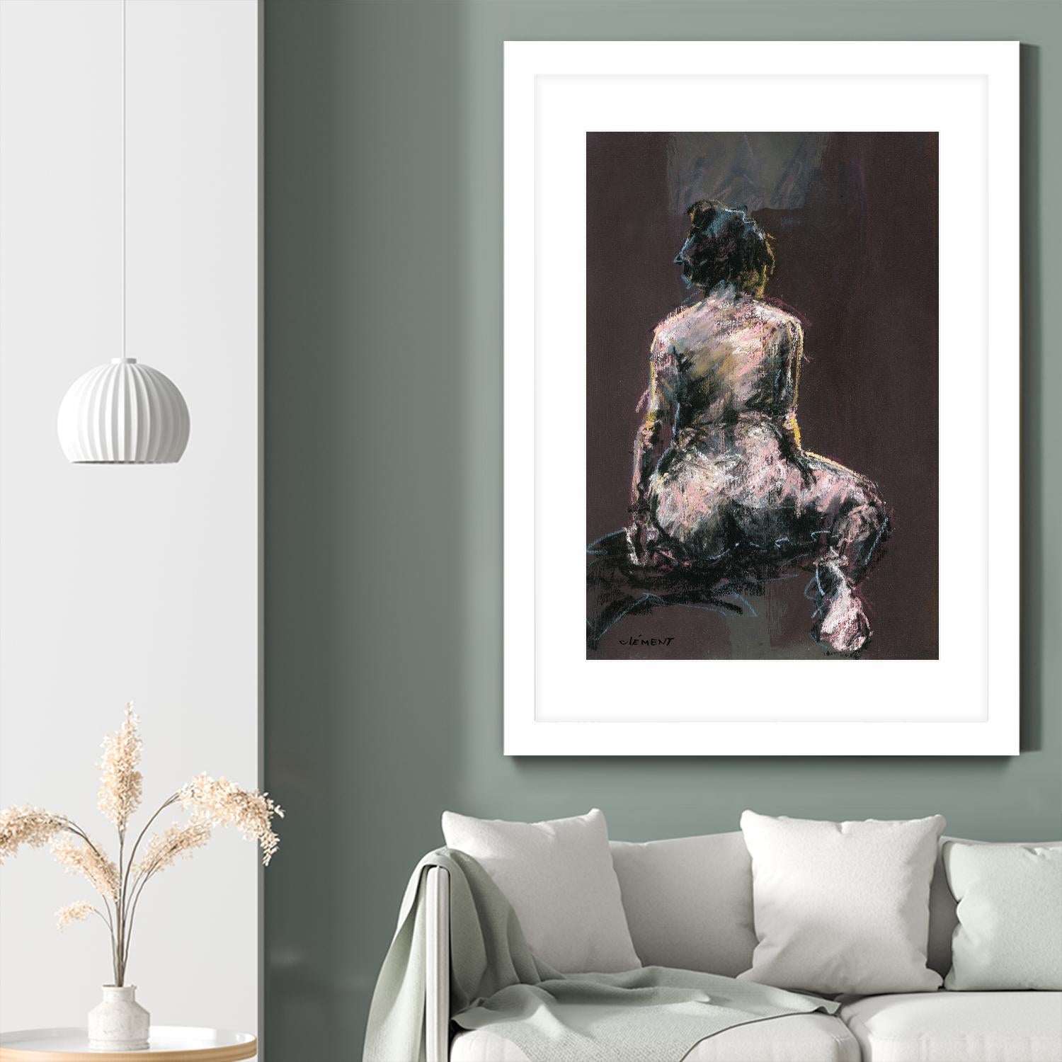 Elvas by Jacques Clement on GIANT ART - beige nude