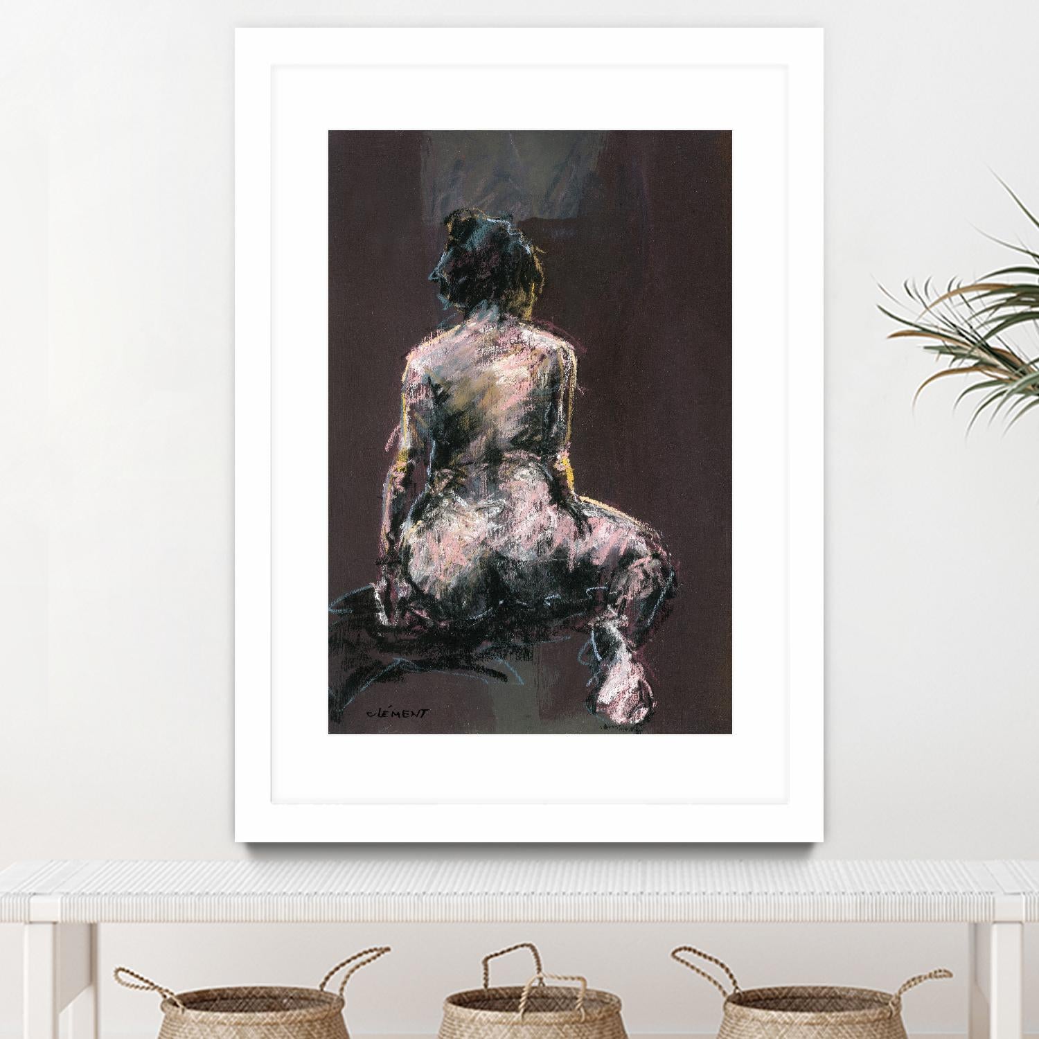 Elvas by Jacques Clement on GIANT ART - beige nude