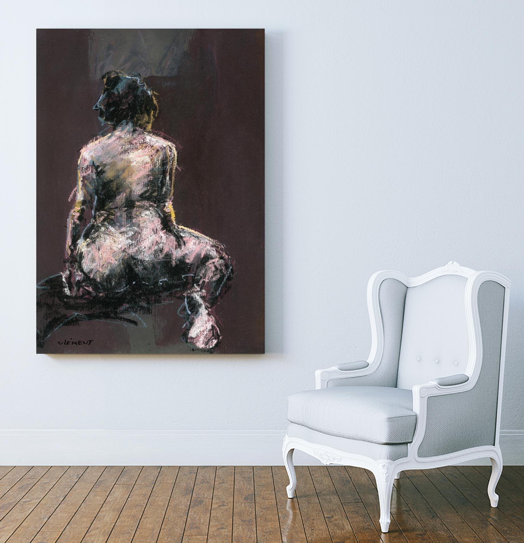 Elvas by Jacques Clement on GIANT ART - beige nude