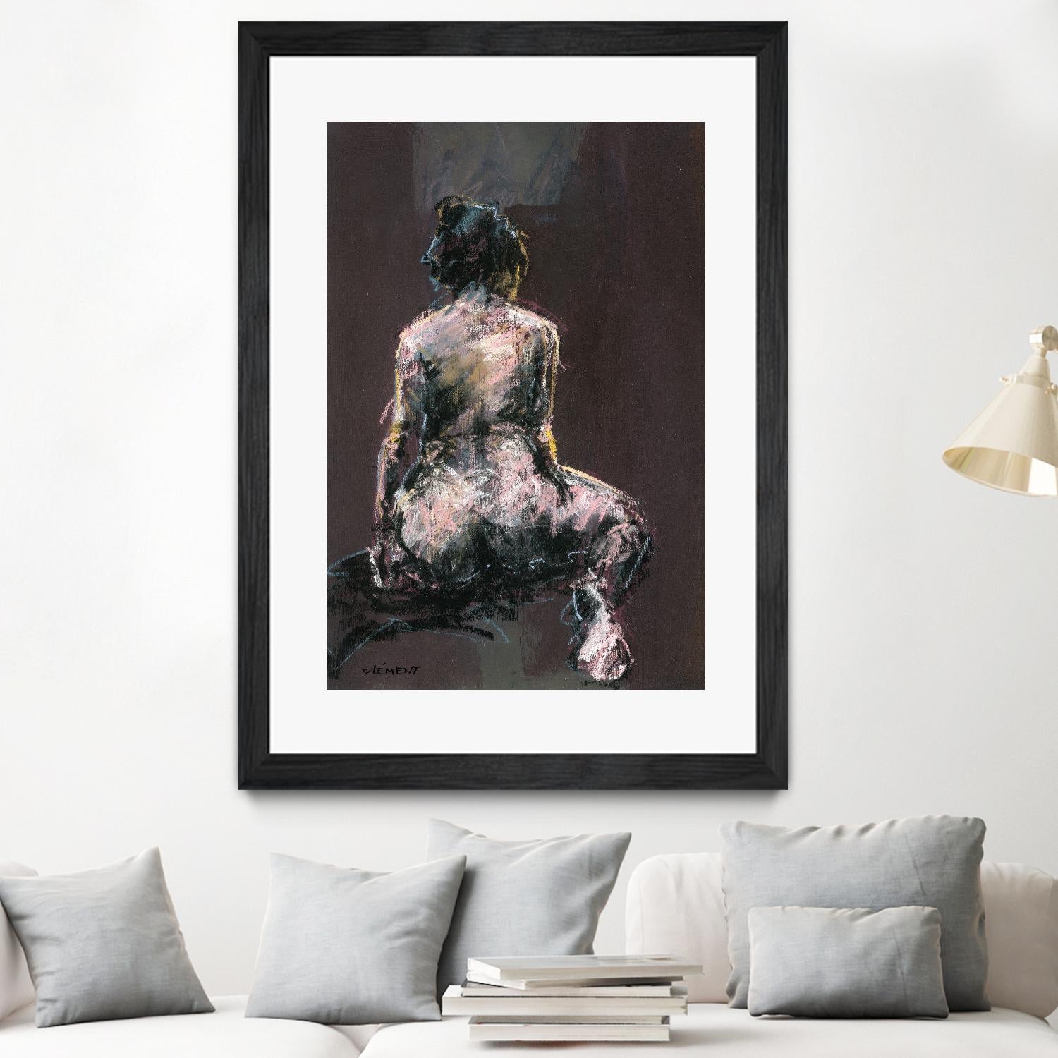 Elvas by Jacques Clement on GIANT ART - beige nude