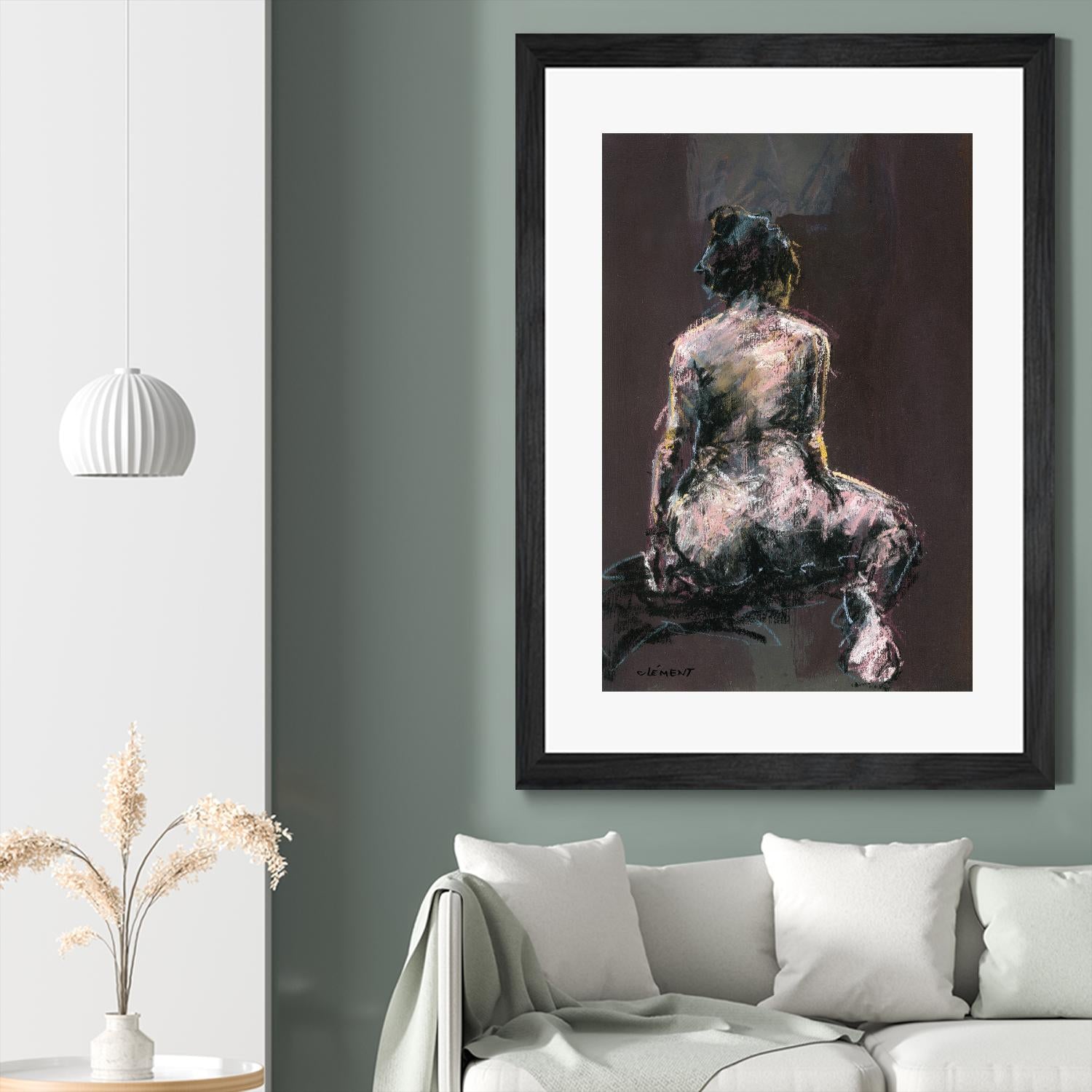 Elvas by Jacques Clement on GIANT ART - beige nude