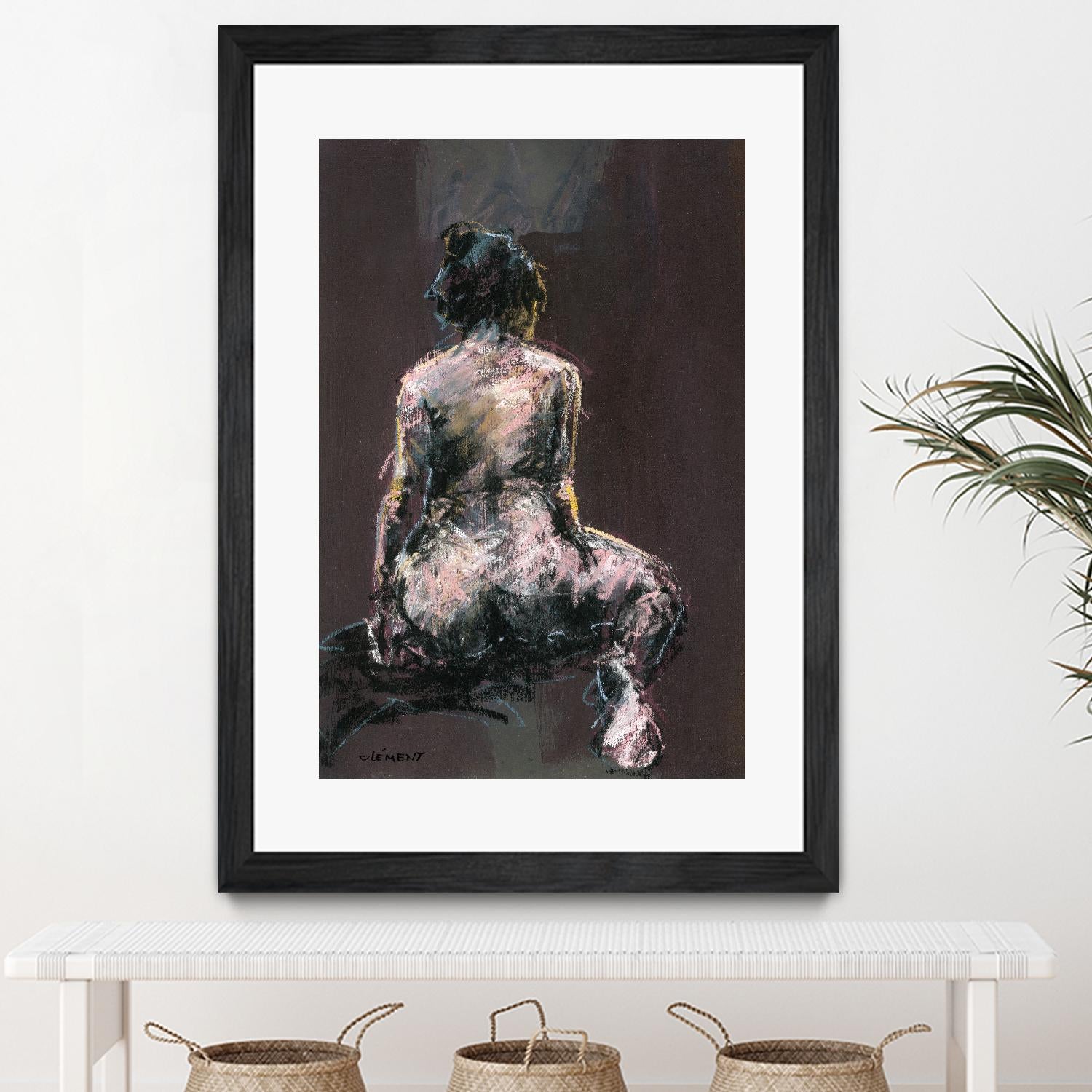 Elvas by Jacques Clement on GIANT ART - beige nude