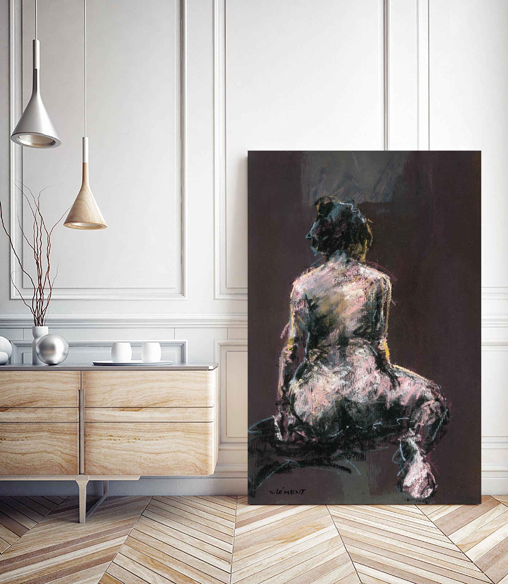 Elvas by Jacques Clement on GIANT ART - beige nude