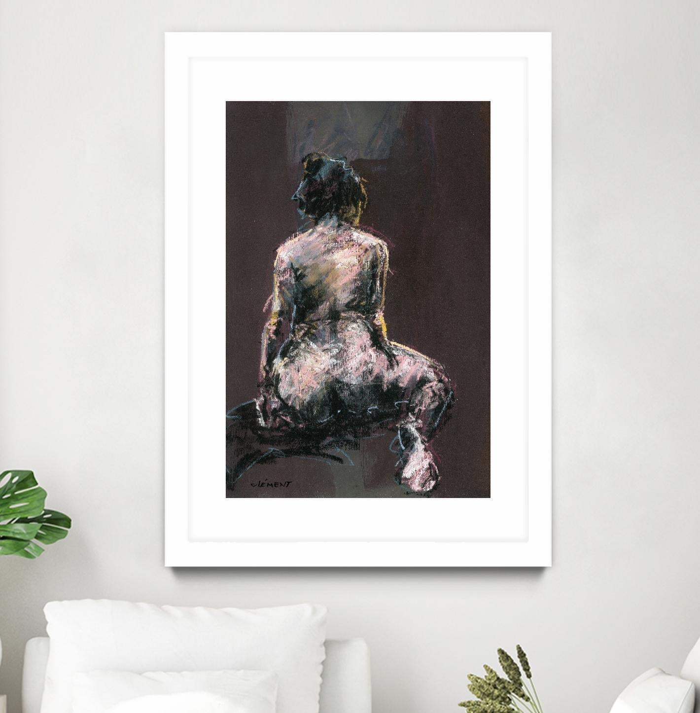 Elvas by Jacques Clement on GIANT ART - beige nude