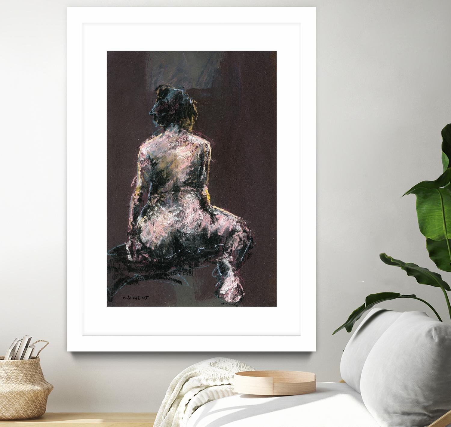 Elvas by Jacques Clement on GIANT ART - beige nude