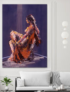 Vidra by Jacques Clement on GIANT ART - beige nude