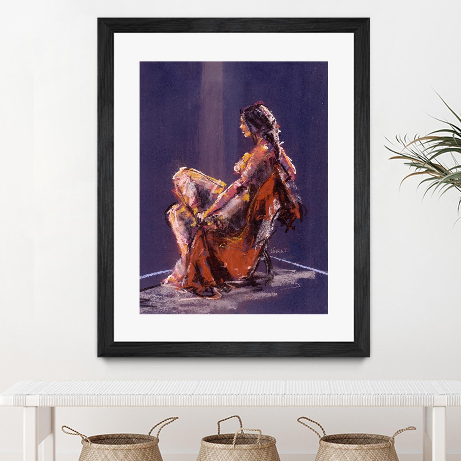 Vidra by Jacques Clement on GIANT ART - beige nude