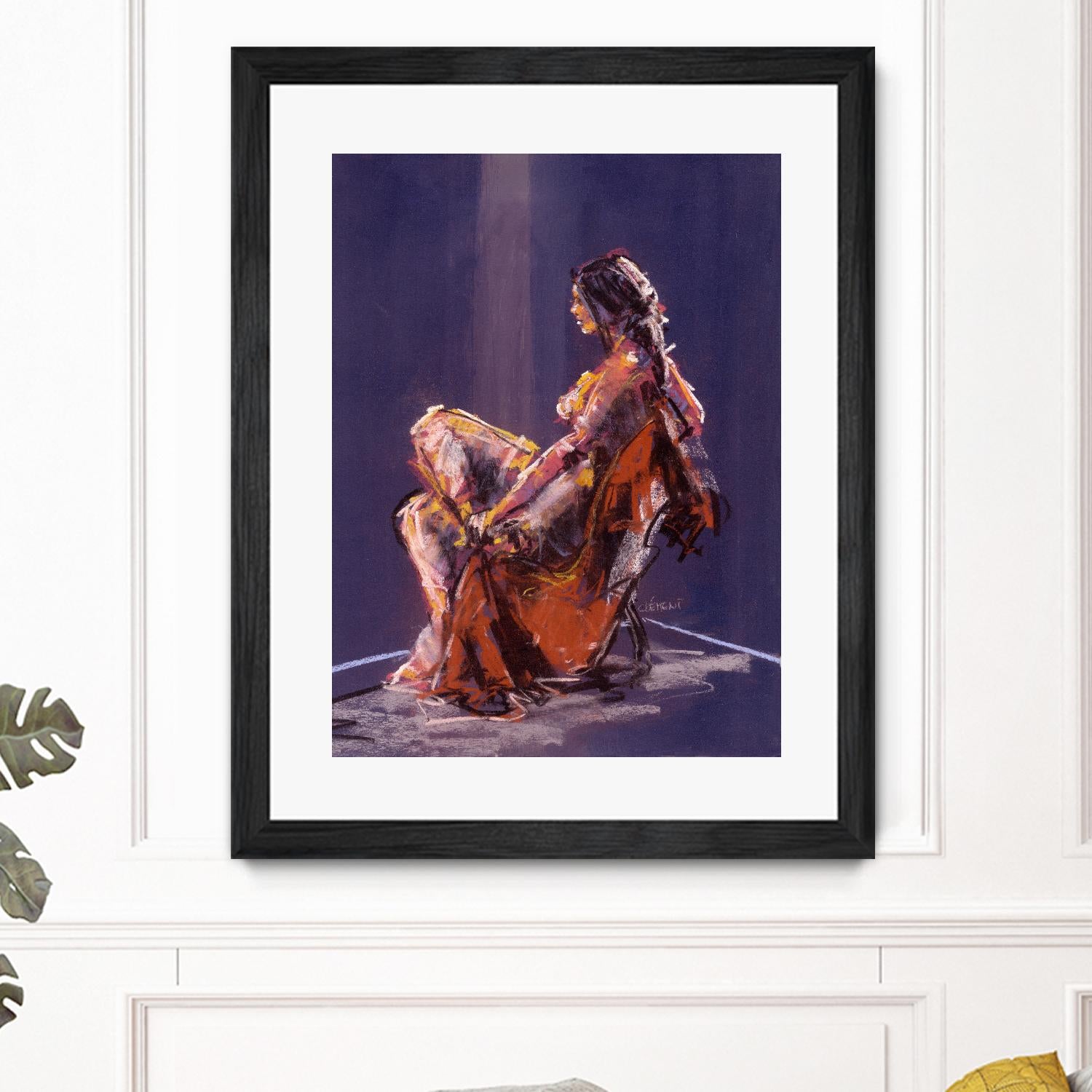 Vidra by Jacques Clement on GIANT ART - beige nude