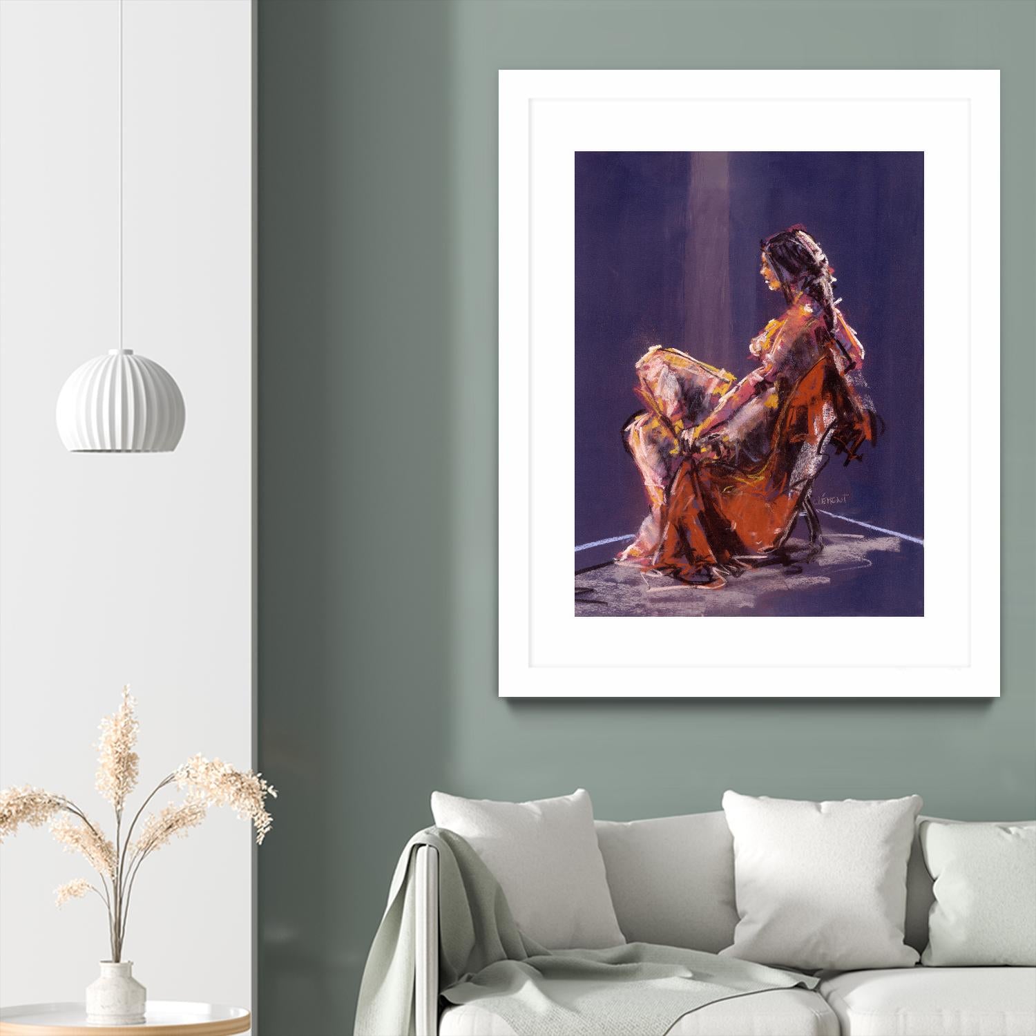 Vidra by Jacques Clement on GIANT ART - beige nude