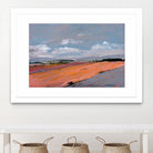 Pastel Landscape VIII by Jacques Clement on GIANT ART - green landscape