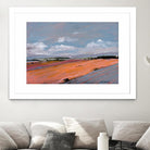 Pastel Landscape VIII by Jacques Clement on GIANT ART - green landscape