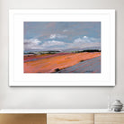 Pastel Landscape VIII by Jacques Clement on GIANT ART - green landscape