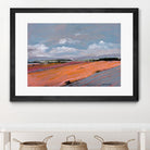 Pastel Landscape VIII by Jacques Clement on GIANT ART - green landscape