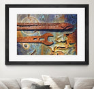 Rusty Tools I by Jean-François Dupuis on GIANT ART - orange still life factory