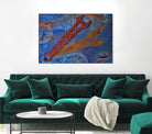 Rusty Tools II by Jean-François Dupuis on GIANT ART - blue photo art