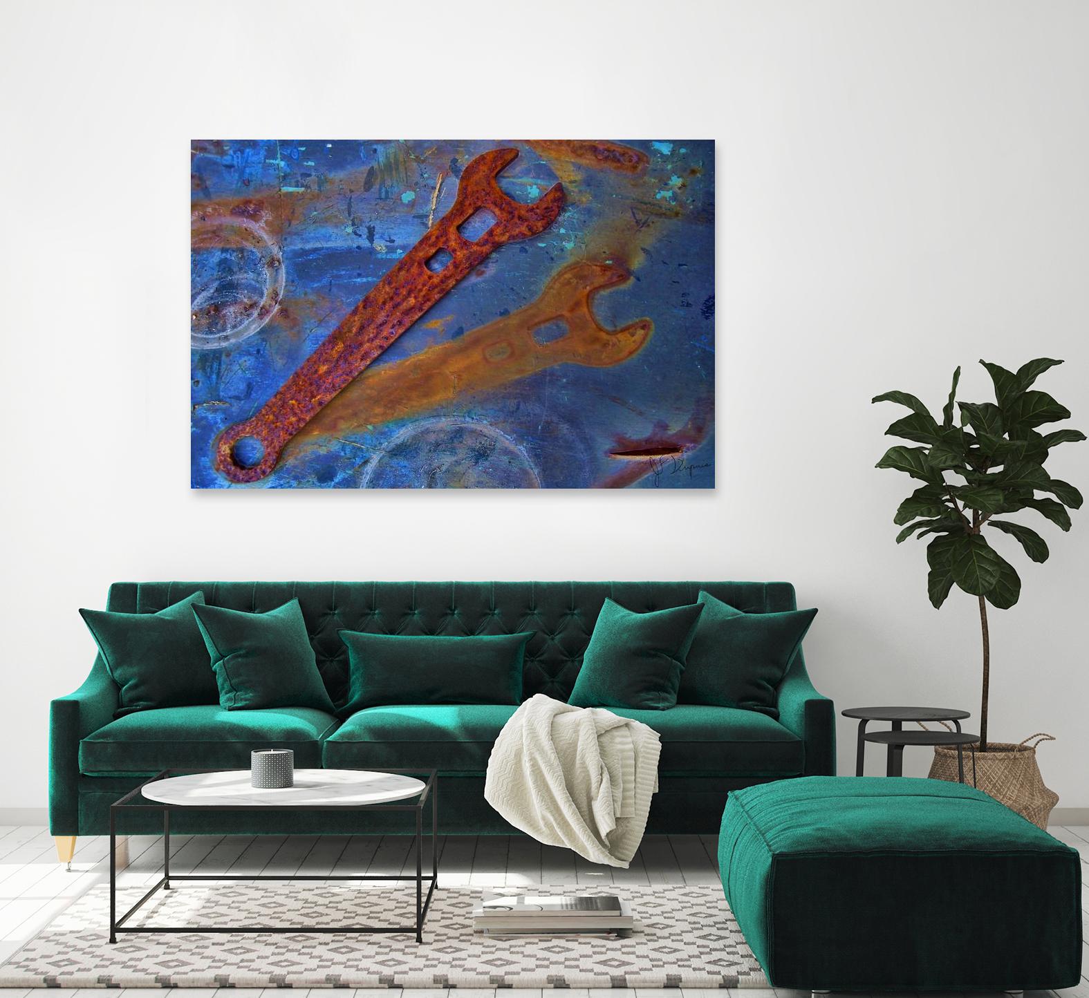 Rusty Tools II by Jean-François Dupuis on GIANT ART - orange still life rust