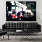 City Taxi I by Jean-François Dupuis on GIANT ART - red street scene