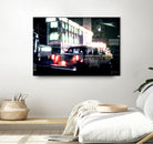 City Taxi I by Jean-François Dupuis on GIANT ART - red street scene