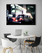 City Taxi I by Jean-François Dupuis on GIANT ART - red street scene