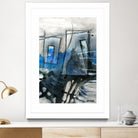Chutes - T2 by Sylvie Cloutier on GIANT ART - grey abstract